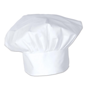 Pack of 12 White Oversized Culinary Themed Chef's Toque Hats - All