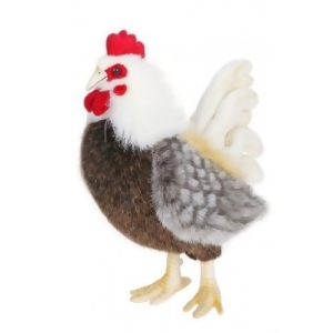 Set of 2 Lifelike Handcrafted Extra Soft Plush Bantam Rooster Chicken Stuffed Animals 11 - All