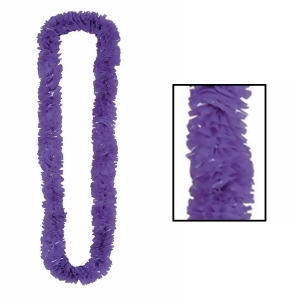 Club Pack of 144 Purple Soft-Twist Poly Leis Necklaces 36 - All