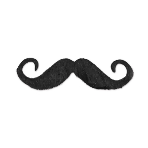 Pack of 12 Western Themed Handlebar Hairy Mustache Costume Accessories 5 - All
