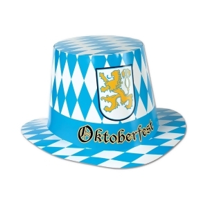 Club pack of 25 Blue White and Gold ''Oktoberfest'' Hi-Hats - All