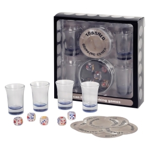 Club Pack of 6 Trashed Drinking Party Games - All