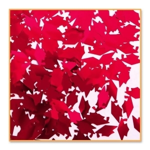 Pack of 6 Cherry Red Graduation Cap Confetti Bags 0.5 Oz - All