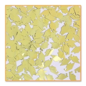Pack of 6 Eye-Catching Gold Graduation Cap Confetti Bags 0.5 Oz - All