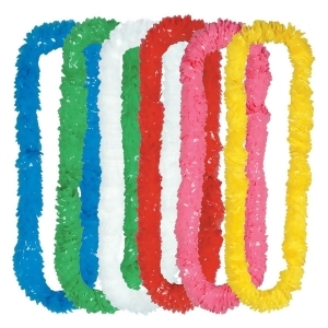 Club Pack of 72 Multi-Colored Soft-Twist Leis 36'' - All
