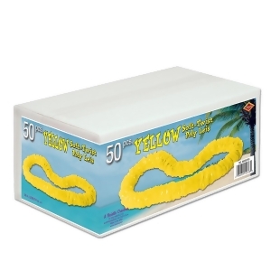 Club Pack of 50 Yellow Soft-Twist Leis 36 - All