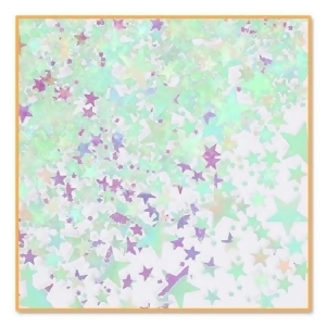 Pack of 6 Iridescent Star Medley Confetti Party Decoration 0.5 oz. - All
