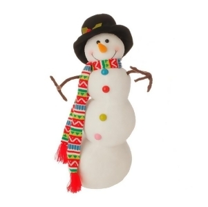 21 Merry Bright Posable Snowman Christmas Decoration - All