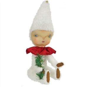 14.5 Gathered Traditions Snow Baby Decorative Christmas Figure - All