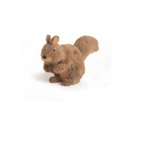 11.5 Country Cabin Jute and Sisal Squirrel with Acorn Christmas Table Top Decoration - All