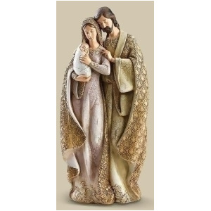 12.75 Faux Wood Holy Family Christmas Table Top Figure - All