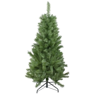 4.5' x 28 Slim Mixed Pine Artificial Christmas Tree Unlit - All