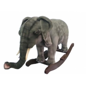 31.75 Lifelike Handcrafted Extra Soft Plush Elephant Rocker Stuffed Animal - All