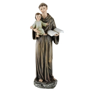 9.5 Joseph's Studio Renaissance St. Anthony Religious Table Top Figure - All