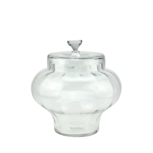 11 Transparent Segmented Glass Container with Lid - All