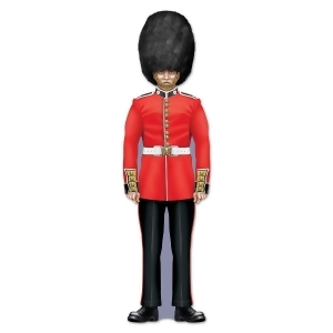 Club Pack of 24 Red and Black Royal Guard Double-Sided Cutout 35.5 - All