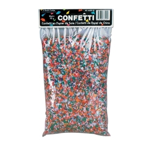 Club Pack of 50 Multi Colored Tissue Confetti - All