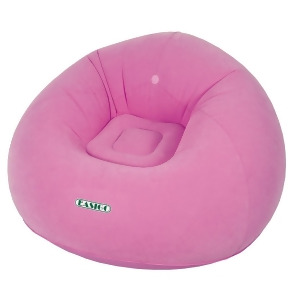 41 Round Flamingo Pink Inflatable Single Person Sofa - All
