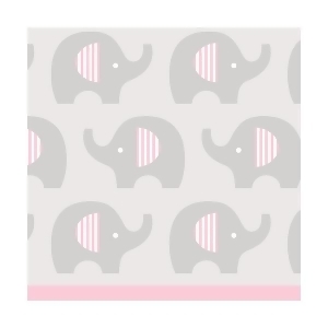 Club Pack of 192 Little Peanut Girl Pink Baby Shower 2-Ply Beverage Napkins 5 - All