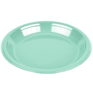 Club Pack of 240 Fresh Mint Green Premium Heavy-Duty Plastic Dinner Plates 9 - All
