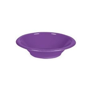 Club Pack of 240 Amethyst Purple Premium Heavy-Duty Plastic Bowls 12Oz - All