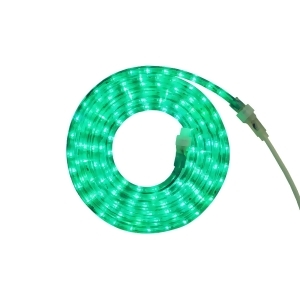 12' Green Led Indoor/Outdoor Christmas Rope Lights - All
