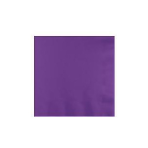 Club Pack of 500 Amethyst Purple Premium 3-Ply Disposable Paper Luncheon Napkins 6.5 - All