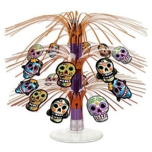 Pack of 12 Day of The Dead Mini Cascade Centerpiece Halloween Decorations 7.5 - All