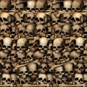 Pack of 6 Insta-Theme Catacombs Halloween Wall Backdrop Party Decorations 4' x 30' - All