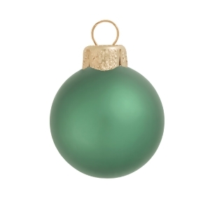Matte Soft Green Glass Ball Christmas Ornament 7 180mm - All