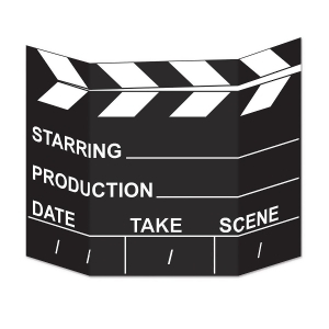 Pack of 6 Awards Night Movie Set Clapboard Photo Props 27 x 34.5 - All