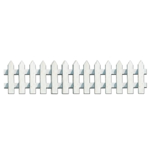 Club Pack of 36 Distressed Picket Fence Cutout Party Decorations 24.75 - All