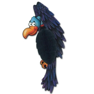 Club Pack of 12 Hanging Vulture Over-The-Hill or Halloween Party Decorations 17 - All