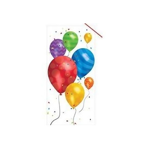Club Pack of 240 Balloon Blast Multicolor Birthday Party Favor Loot Bags 11 - All