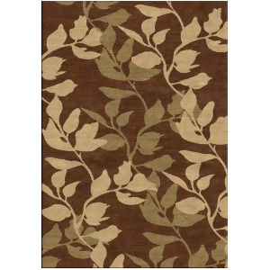 2.15' x 3' Preferred Nature Grizzly Bear Brown Olive and Ivory Bisque Area Throw Rug - All
