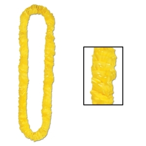 Club Pack of 144 Yellow Soft-Twist Leis 36 - All