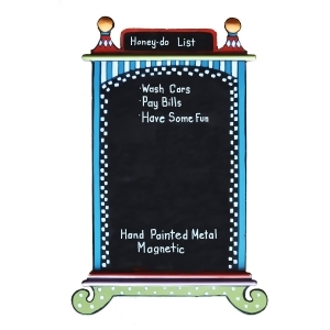 12 Hand Painted Whimsical Magnetic Refrigerator Door Children's Chalk Board - All