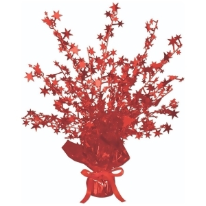 Club Pack of 12 Red Star Gleam 'N Burst Centerpiece Party Decorations 15 - All