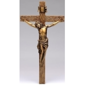 20 Joseph's Studio Religious Antique Gold Crucifix Wall Cross - All