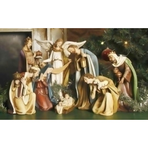 8-Piece Joseph's Studio Religious Ceramic Christmas Nativity Set - All