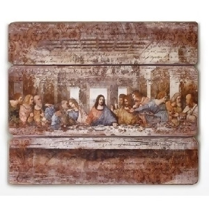 26 Joseph's Studio Distressed Antique-Style The Last Supper Religious Panel Wall Decor - All