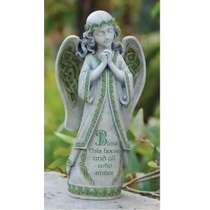 14.5 Joseph's Studio Praying Irish Celtic Angel Outdoor Garden Statue - All