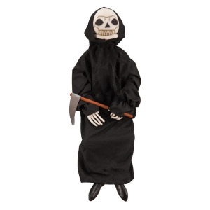 42 Gathered Traditions Grim Reaper Decorative Halloween Figure - All