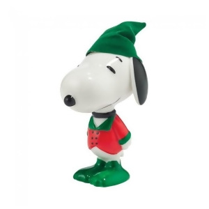 Department 56 Peanuts Snoopy By Design Holly Jolly Hound Christmas Figurine #4044972 - All