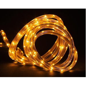 10' Amber Led Indoor/Outdoor Christmas Linear Tape Lighting - All