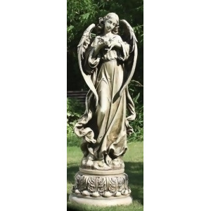 47 Joseph's Studio Magnificent Angel with Dove Outdoor Garden Statue - All