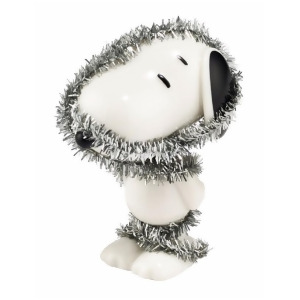 Department 56 Peanuts Snoopy By Design Totally Tinseled Christmas Figurine #4044973 - All