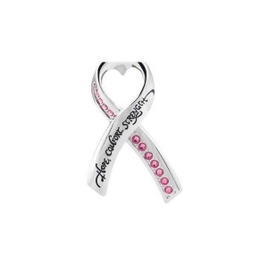 Carlton Cards Heirloom National Breast Cancer Foundation Pink Christmas Ornament - All