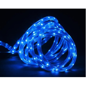 30' Blue Led Indoor/Outdoor Christmas Linear Tape Lighting - All