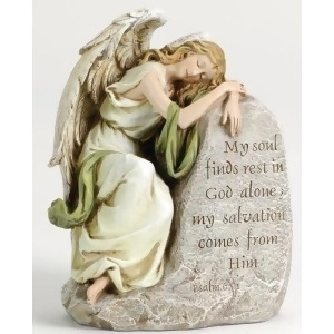 Joseph's Studio Reclining Somber Angel Memorial Figure 8 - All
